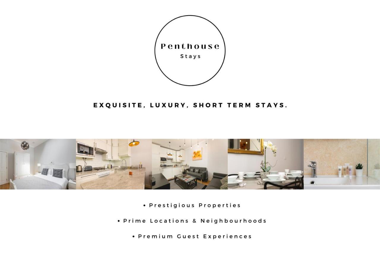 Penthousestays Notting Hill - Spacious 3 Bedroom King Bed Apartment - Near Portobello Road & Kensington High Street 伦敦 外观 照片